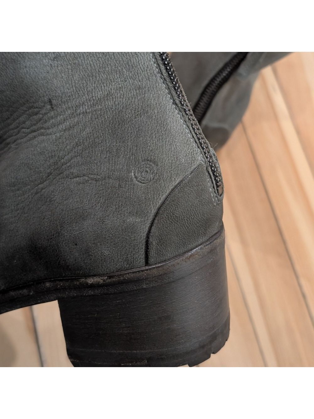 Marsèll | Listo Block-Heel Back-Zip Ankle Boots In Grey - Picture 6 of 16